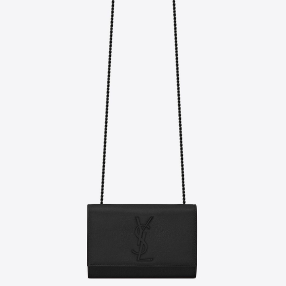 YSL Black Small Kate Bag with Matte Black Hardware - Picture 10 of 11